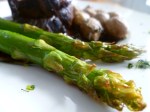 Roast tenderloin, dents de lion,roast asparagus 073