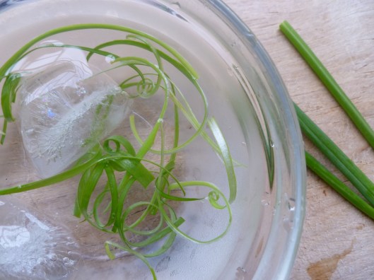 Green onion curls 015