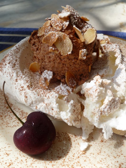 finished chocolte pavlova 013