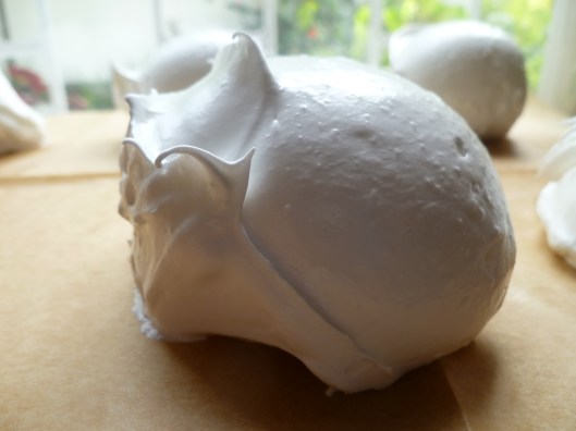 Pavlova au chocolat steps and ingredients 007