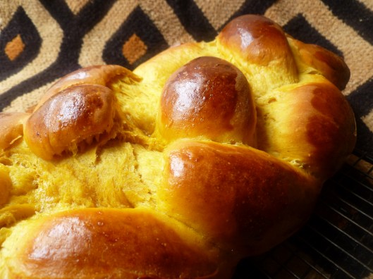 pumpkin challah finish and pstachio spread all 002