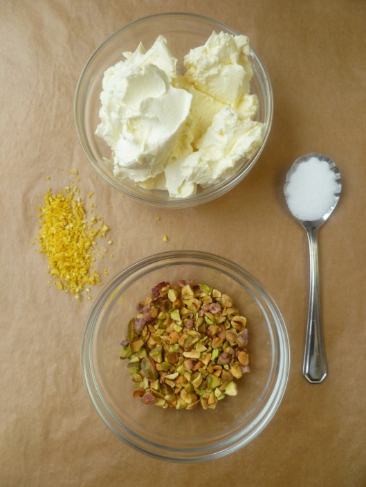 pumpkin challah finish and pstachio spread all 005