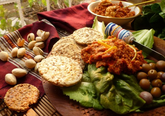 Roast pepper spread Mujadara 036