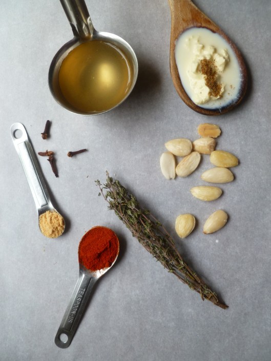 spiced almond soup madewith homemadestock 006