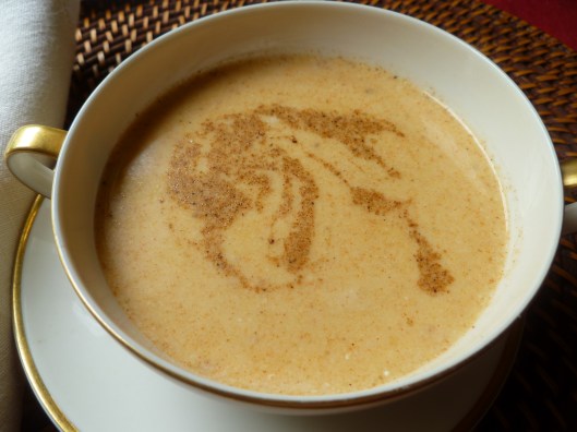spiced almond soup madewith homemadestock 027