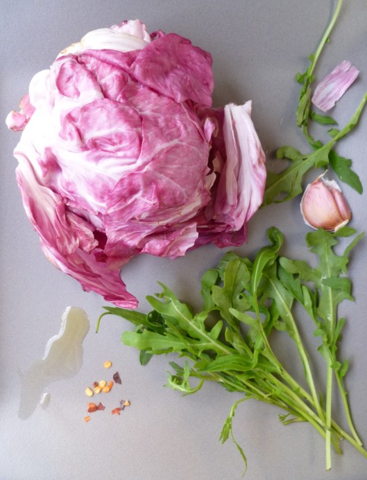 stirfry radicchio and arugula all 006