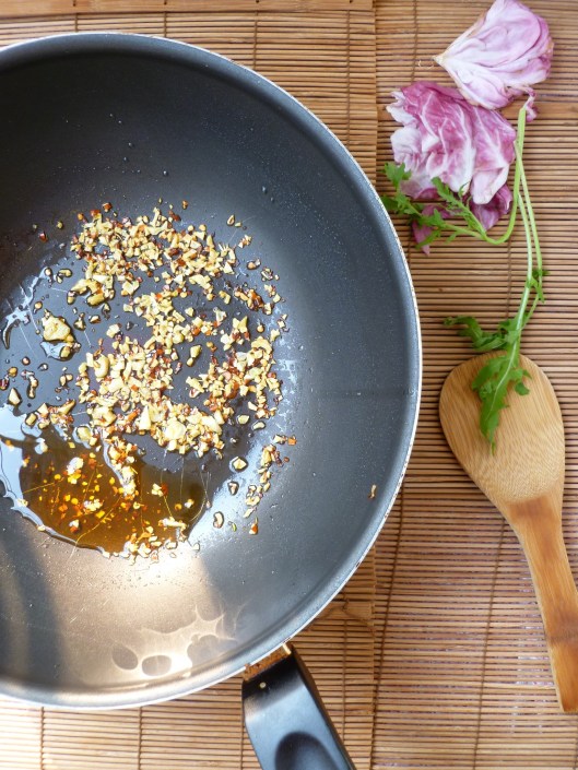 stirfry radicchio and arugula all 008