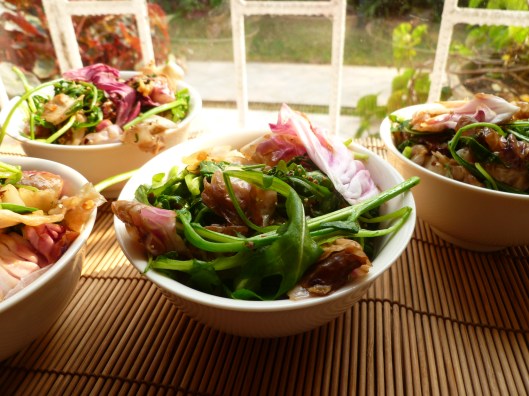 stirfry radicchio and arugula all 026