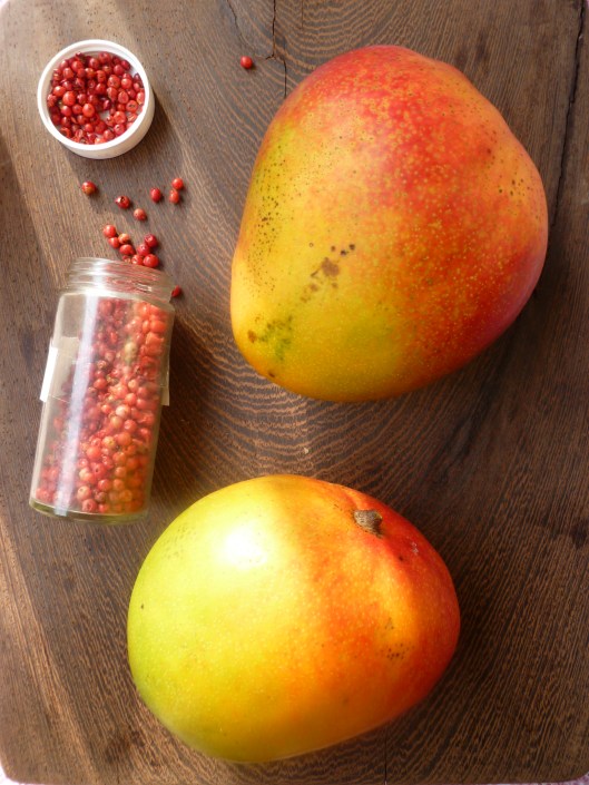 Mango and tomato Mango Chile Sauce 009