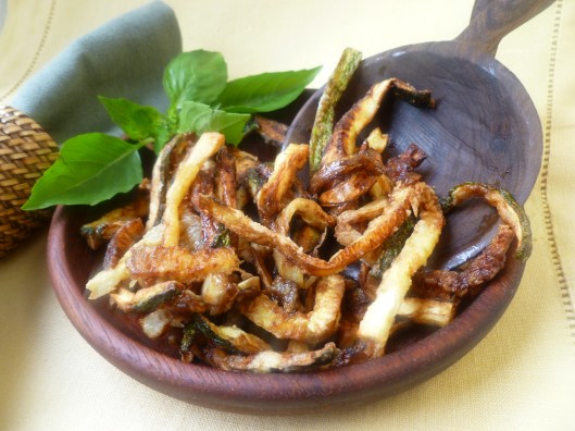 snoballs zucchini fried stick salad 039
