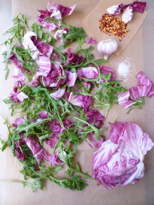 stir fried radicchio and arugula unionsquarecafe 007